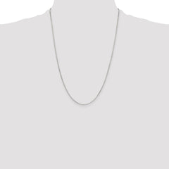 Sterling Silver Polished 1mm Octagonal Snake Chain - 4