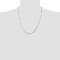Sterling Silver 1.25mm Octagonal Snake Chain - 6