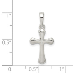 Sterling Silver Cross Charm - 10