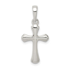 Sterling Silver Cross Charm - 10
