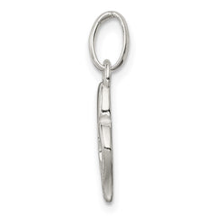 Sterling Silver Polished Heart Charm