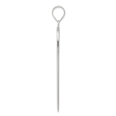 Sterling Silver Rectangle Pendant