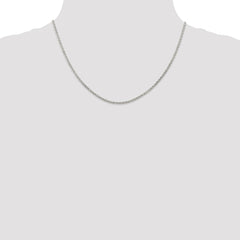 Sterling Silver 2mm Fancy Anchor Pendant Chain - 2