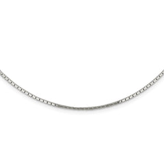 Sterling Silver 1.5mm Mirror Box Chain - 5