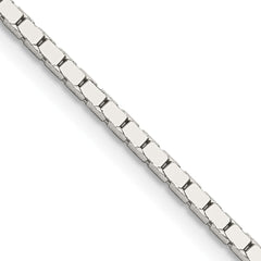 Sterling Silver 1.5mm Mirror Box Chain - 2