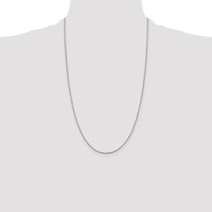 Sterling Silver 1.25mm Twisted Box Chain - 3