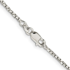 Sterling Silver 1.75mm Twisted Box Chain - 6