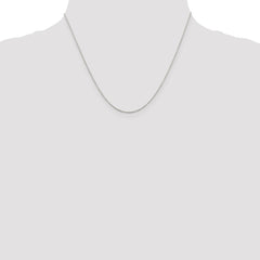 Sterling Silver .6mm Mirror Box Chain - 2