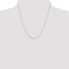Sterling Silver .6mm Mirror Box Chain - 3
