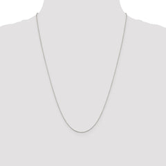 Sterling Silver .6mm Mirror Box Chain - 4