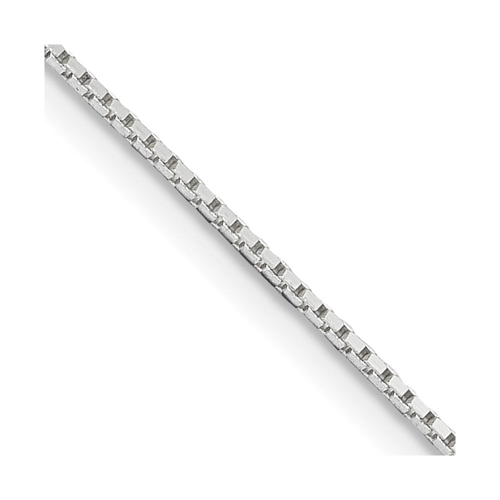 Sterling Silver .6mm Mirror Box Chain - 4