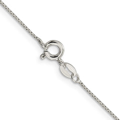 Sterling Silver .6mm 8 Sided Diamond-cut Mirror Box Chain - 3