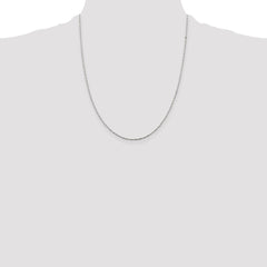 Sterling Silver 1mm Twisted Serpentine Chain - 3