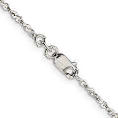 Sterling Silver 1.8mm Twisted Serpentine Chain - 3