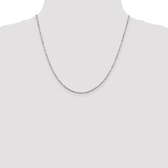 Sterling Silver 1.8mm Twisted Serpentine Chain - 2