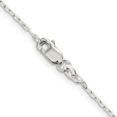 Sterling Silver 1.4mm Flat Oval Cable Chain - 2