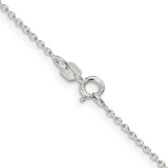 Sterling Silver 1.30mm Forzantine Cable Chain - 2