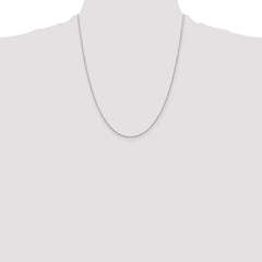 Sterling Silver 1.30mm Forzantine Cable Chain - 4