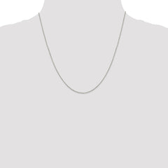 Sterling Silver 1.25mm Diamond-cut Forzantine Cable Chain