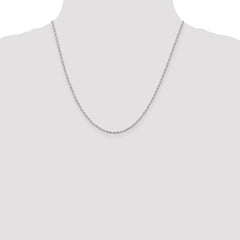 Sterling Silver 1.3mm Elongated Box Chain - 3