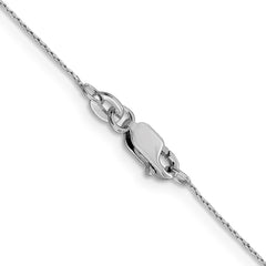 Sterling Silver .6mm Oval Box Chain - 3