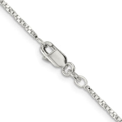 Sterling Silver 1.35mm Twisted Box Chain - 2