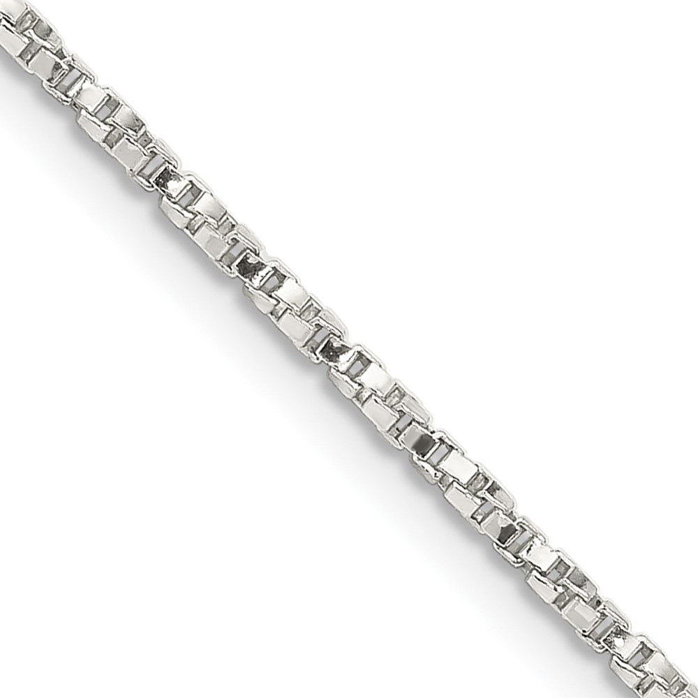 Sterling Silver 1.35mm Twisted Box Chain - 2