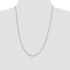 Sterling Silver 1mm Curb Chain - 3