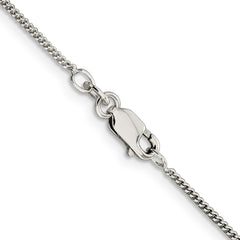 Sterling Silver 1.15mm Curb Chain - 4