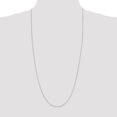 Sterling Silver .5mm Curb Chain - 4