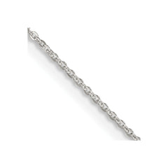 Sterling Silver 1.15mm Flat Cable Chain - 2