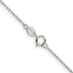 Sterling Silver 1mm 8 Sided D/C Cable Chain - 2