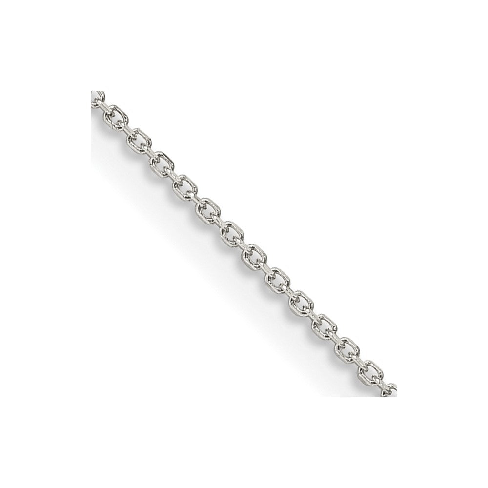 Sterling Silver 1mm 8 Sided D/C Cable Chain - 2