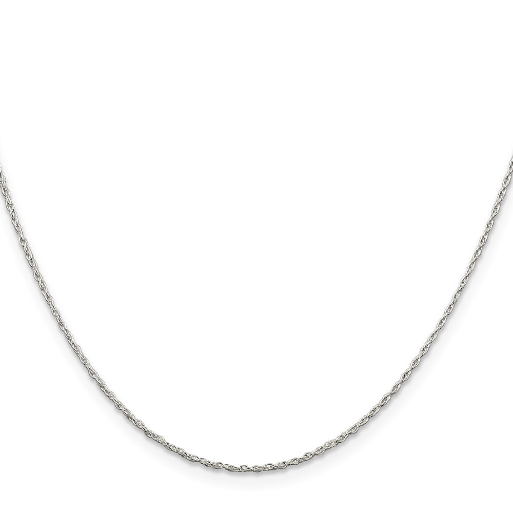 Sterling Silver 1.25mm Loose Rope Chain - 6