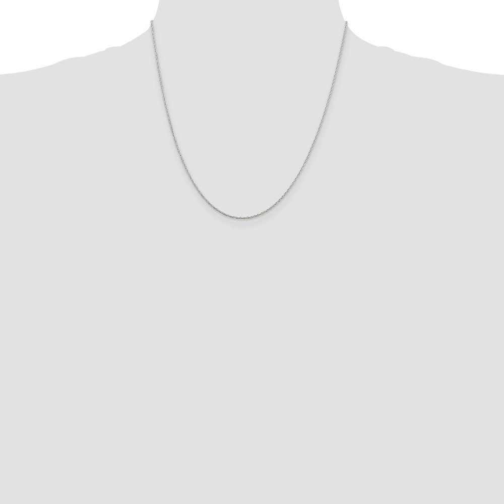 Sterling Silver 1.25mm Loose Rope Chain - 2