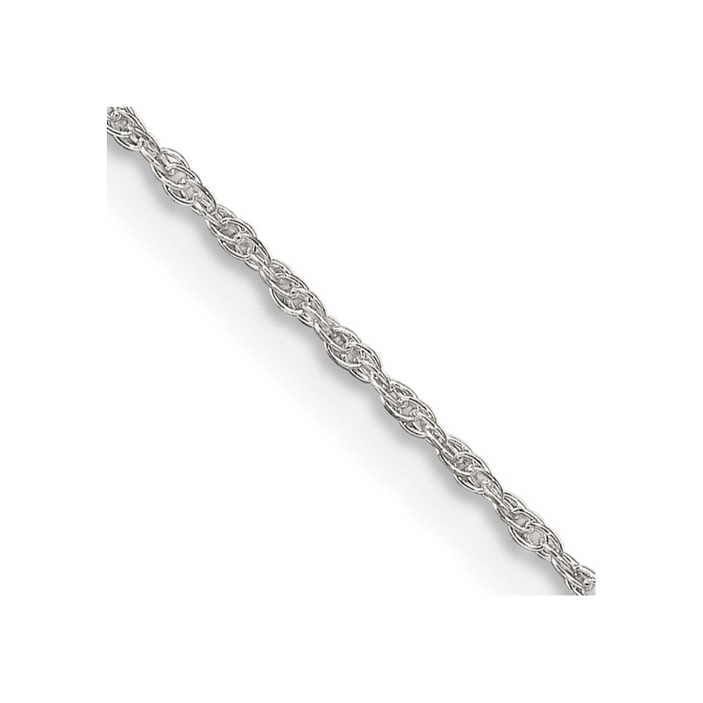 Sterling Silver 1.25mm Loose Rope Chain - 7