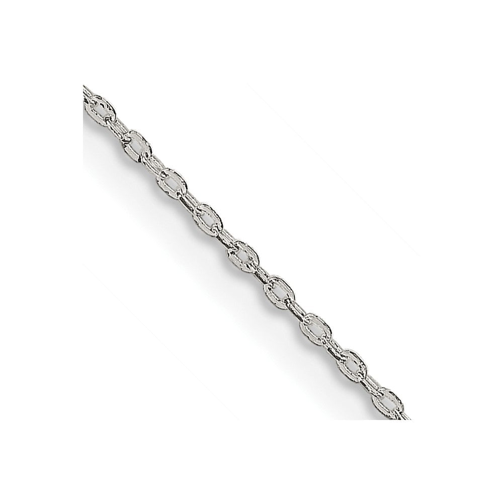 Sterling Silver .5mm Flat Link Cable Chain - 2