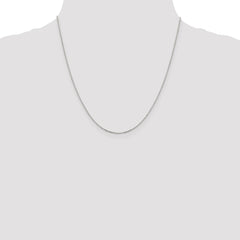 Sterling Silver .95mm Diamond-cut Forzantine Cable Chain - 2