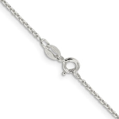 Sterling Silver 1.4mm Diamond-cut Forzantine Cable Chain - 4