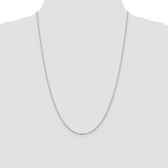 Sterling Silver 1.4mm Diamond-cut Forzantine Cable Chain - 6