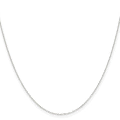 Sterling Silver .95mm Forzantine Cable Chain - 3
