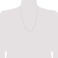 Sterling Silver .95mm Forzantine Cable Chain - 4