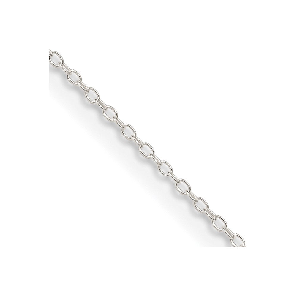 Sterling Silver .95mm Forzantine Cable Chain - 4