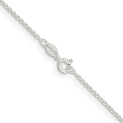Sterling Silver 1.6mm Forzantine Cable Chain - 4