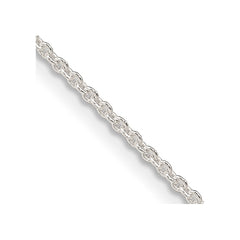 Sterling Silver 1.6mm Forzantine Cable Chain - 4