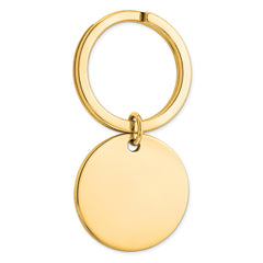 Sterling Silver Gold-plated Key Ring
