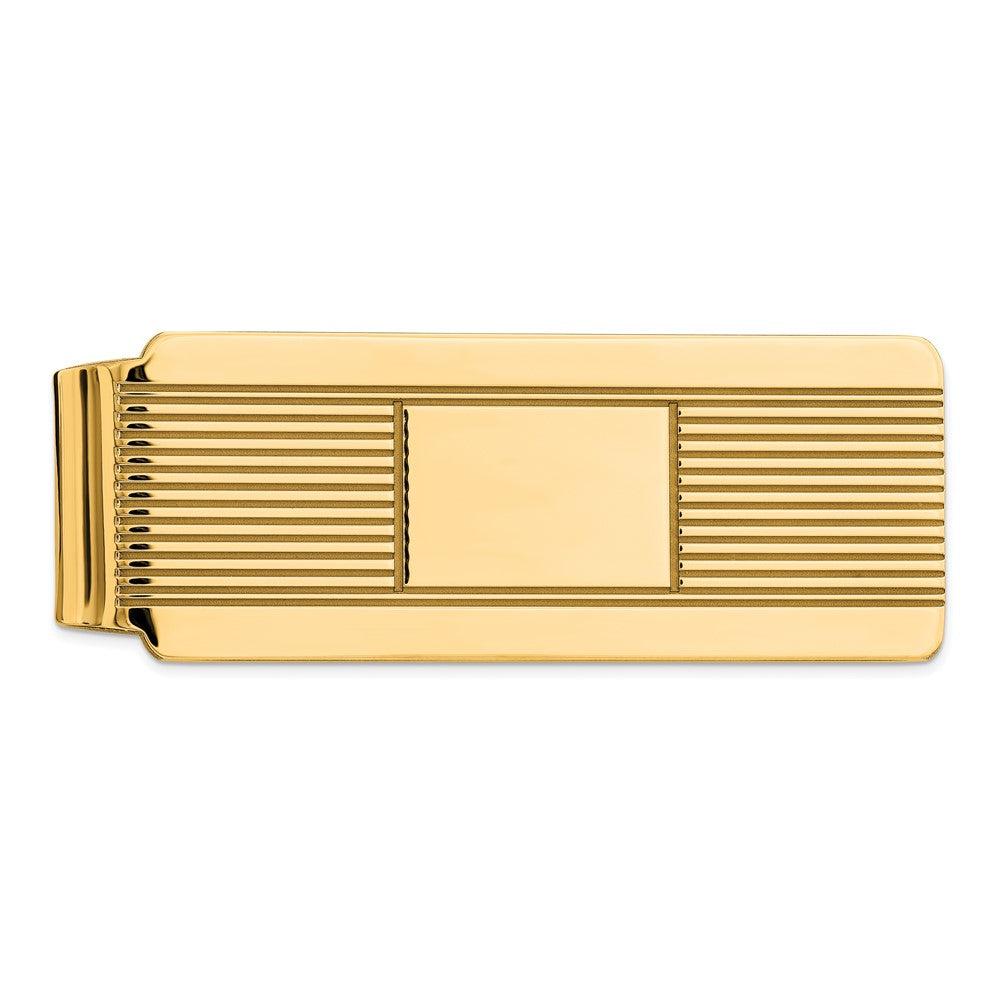 Sterling Silver Gold-plated Money Clip - 7