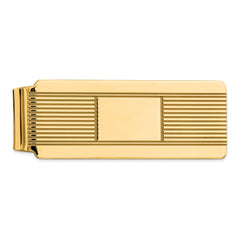 Sterling Silver Gold-plated Money Clip - 7