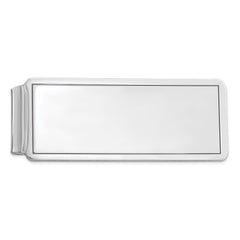 Sterling Silver Rhodium-plated Money Clip - 19