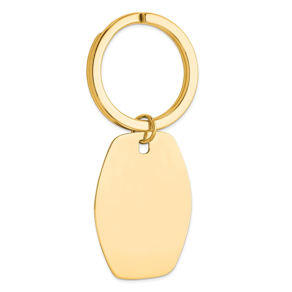 Sterling Silver Gold-plated Key Chain - 3